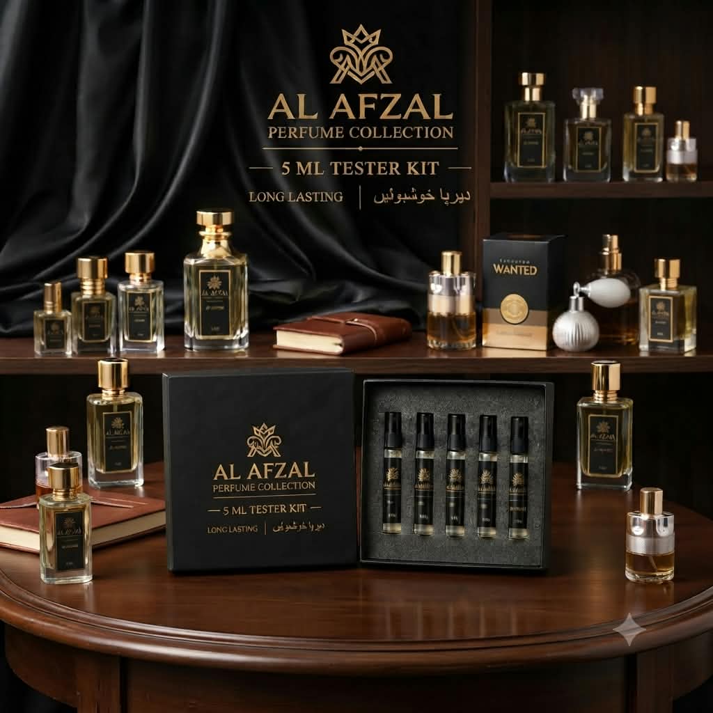 Al Afzal 5 mL Tester Kit Deal | Choose Any 5 Long-Lasting Fragrances